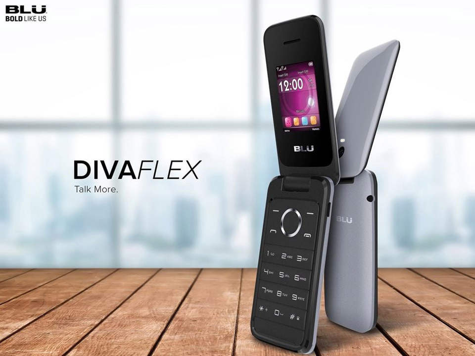 BLU Diva Flex Dual SIM Mobile Phone